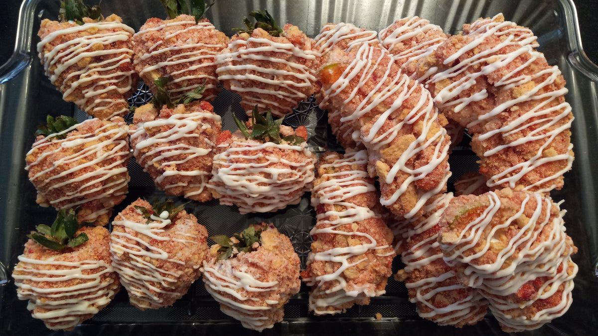Strawberry Crunch Apples and Strawberry Tray