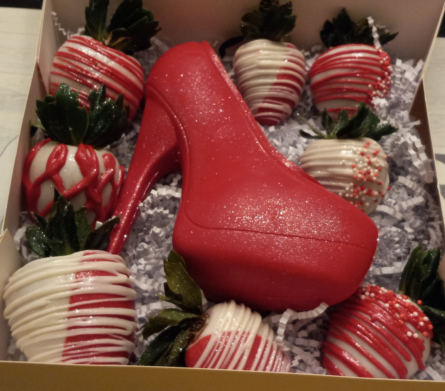 High heel berry box