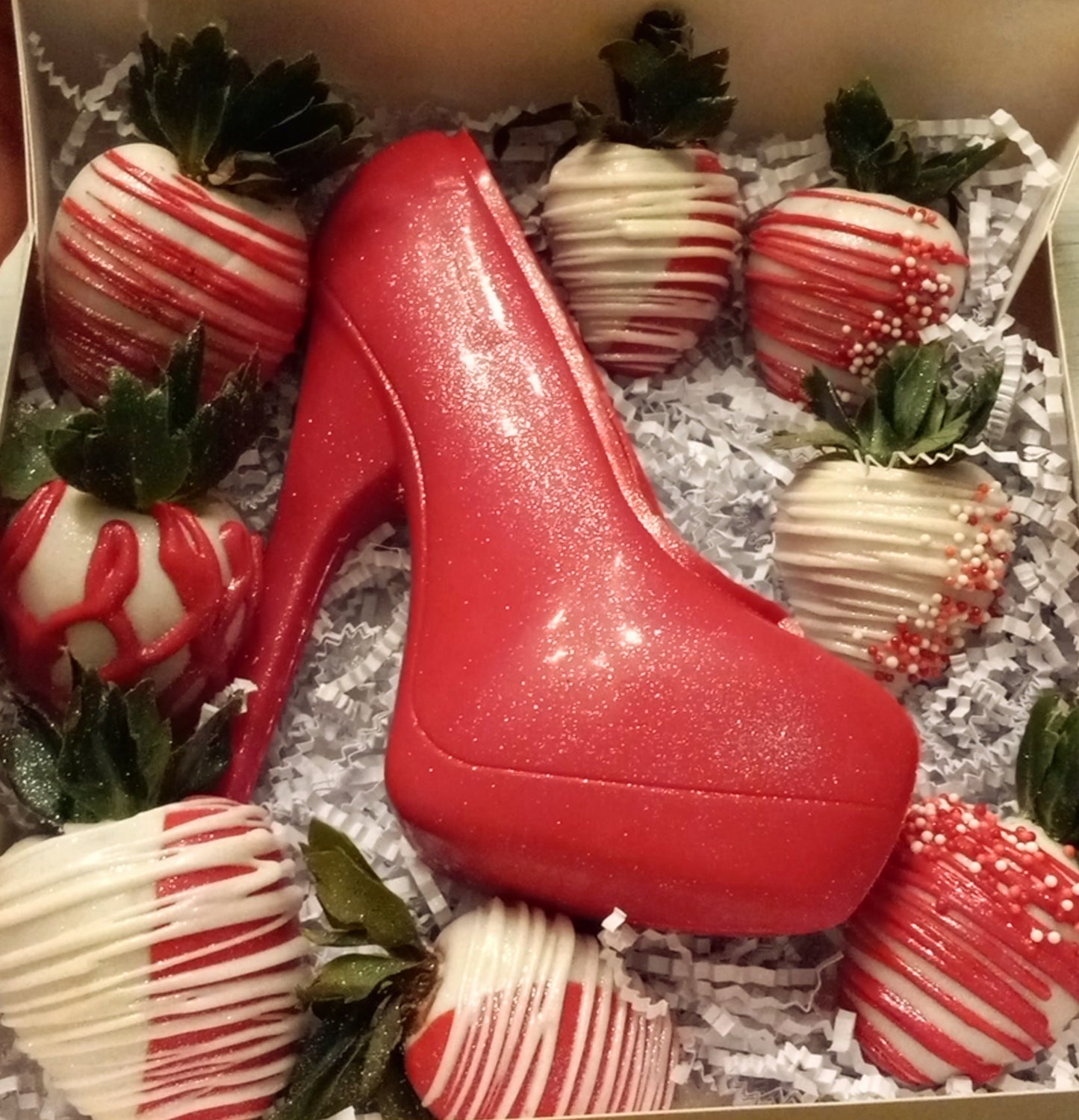 High heel berry box