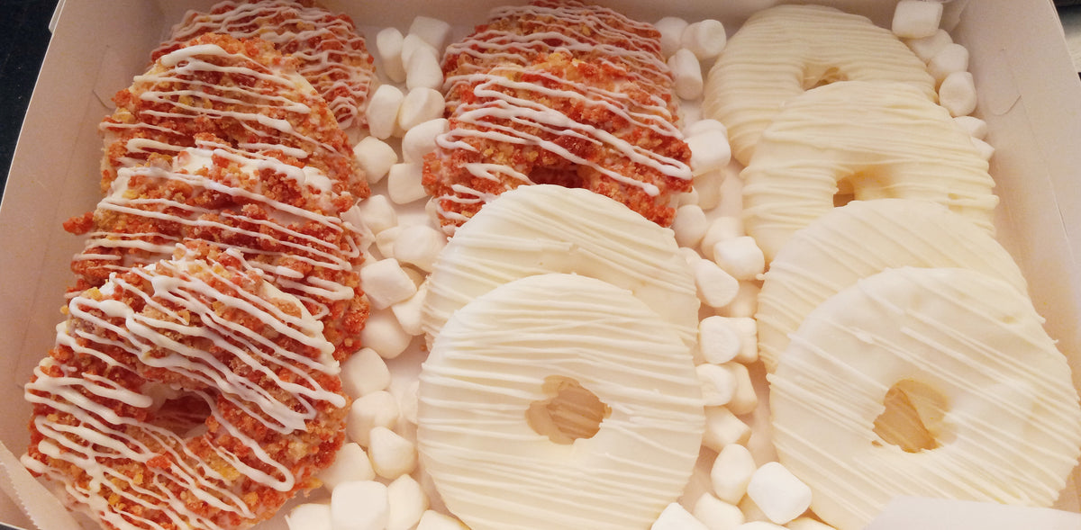 Gourmet chocolate covered pineapples