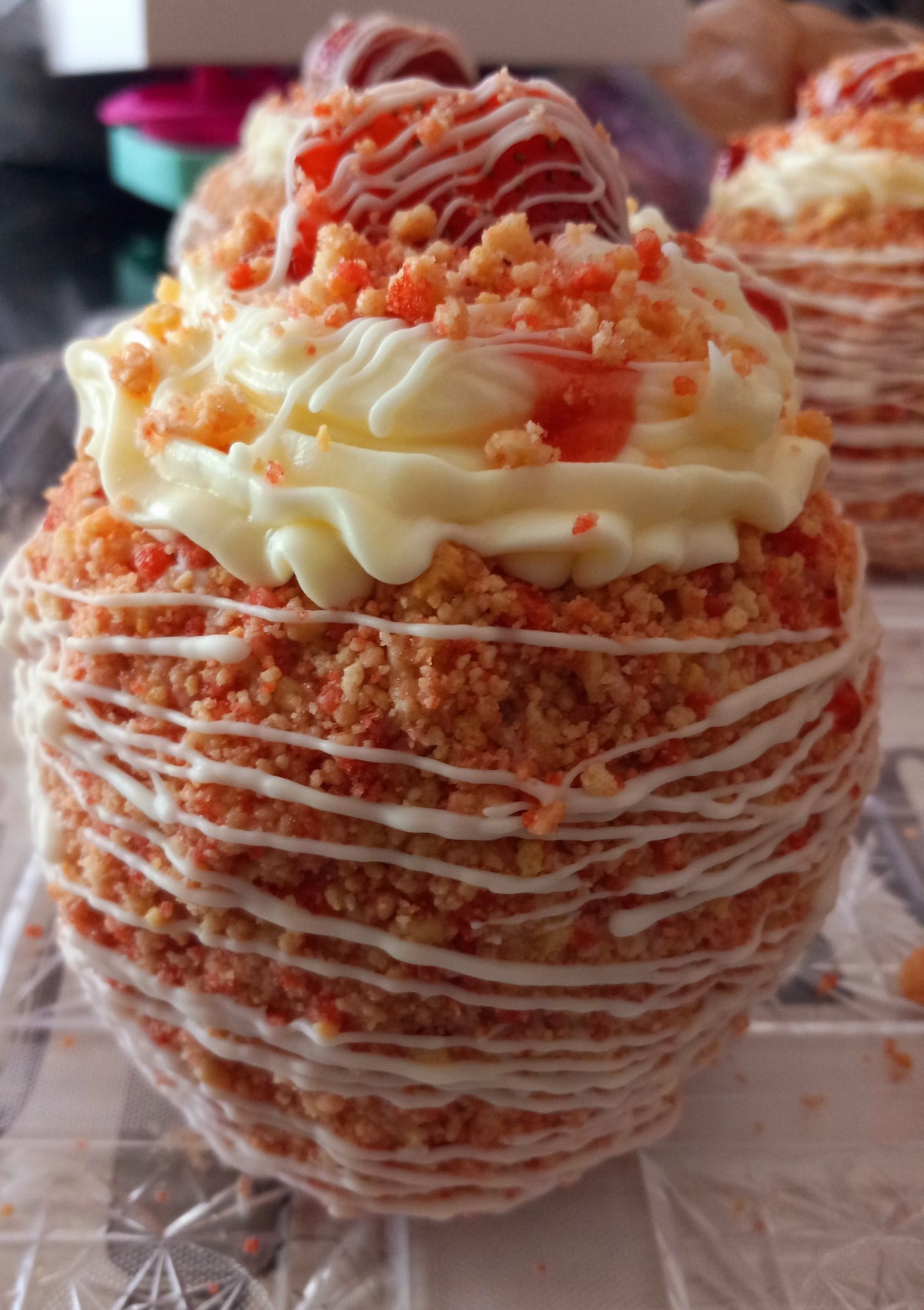 Stuffed Cheesecake Apple
