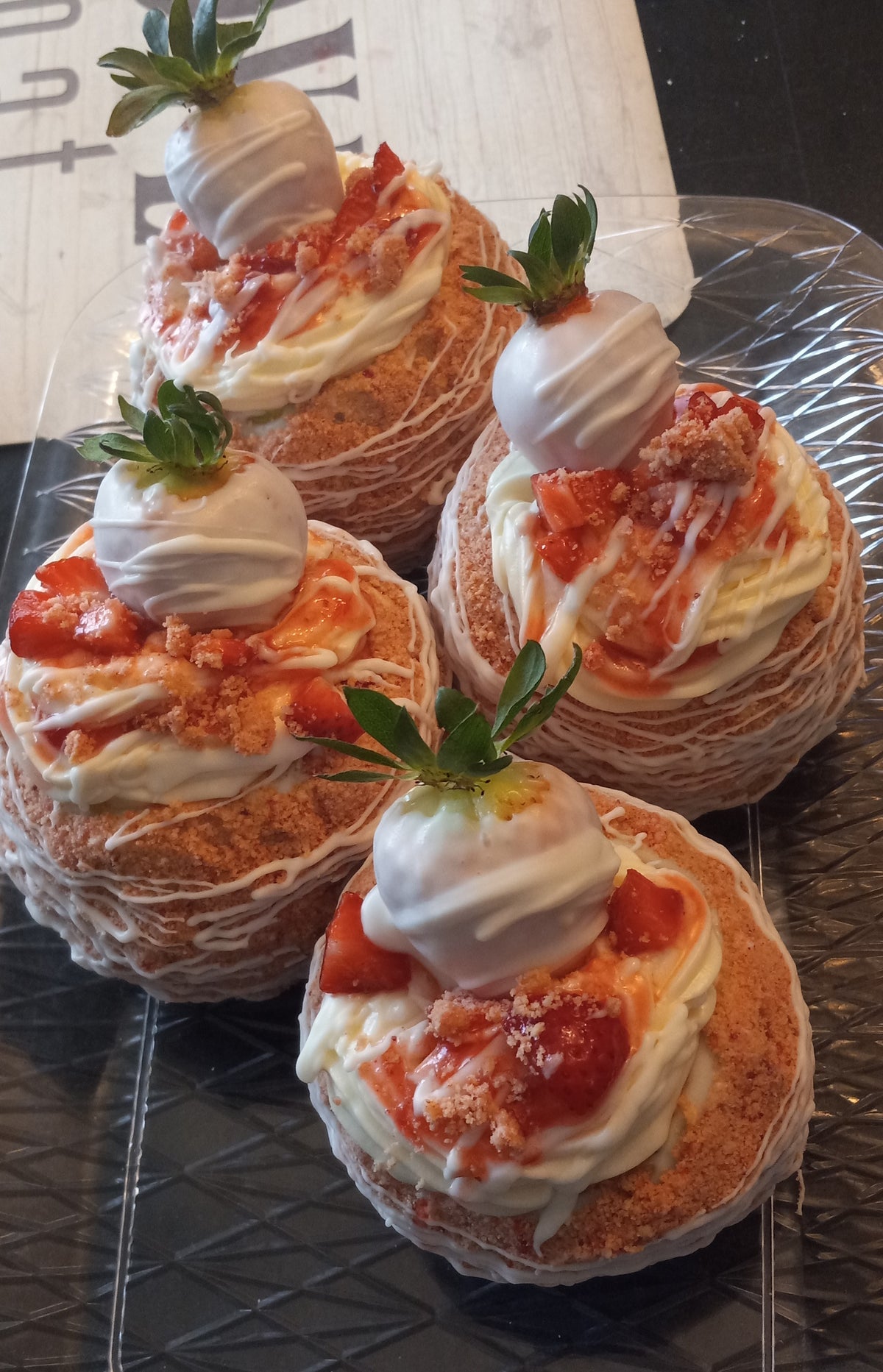 Stuffed Cheesecake Apple